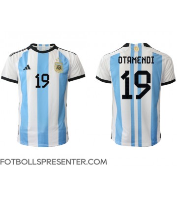 Argentina Nicolas Otamendi #19 Hemma Matchtröja VM 2022 Kortärmad